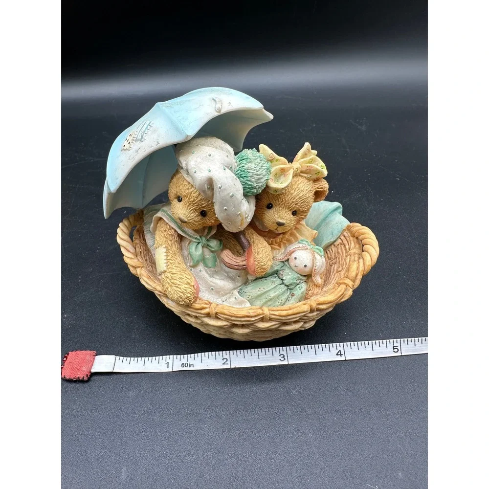Cherished‎ Teddies Beth Blossom Friends Are Never Far Apart Figurine 1991